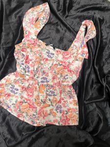 Floral Print Top