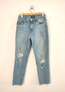 Only Blue Ripped Jeans ( Women)