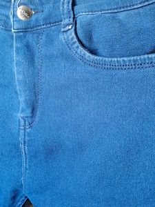 Dark Blue Denim Jeans