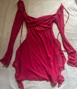 Pink Bodycon Urbanic Dress