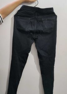 DNMX Skinny Fit Black Jeans