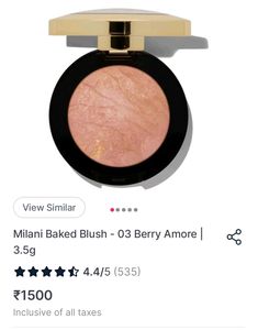 FMilani Baked Blush - 03 Berry A