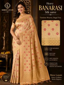 Heavy Banarasi Silk Saree