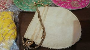 Set of 5 Embroidered Potli Bags