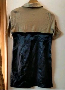 Imported Satin Tunic Top