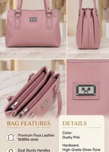 Fully new  stylish Pink Handbag