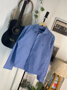 Ralph Lauren Blue Checkered Shirt