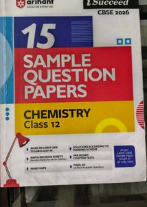 Arihant i Succeed Class 12 Sample Papers