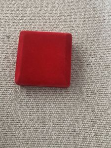 Red Velvet Jewellery Box