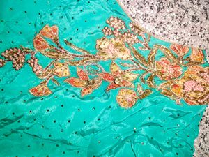 Stunning Ombre Floral Anarkali Gown