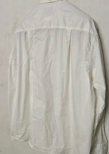 Classic White Utility Shirt Jacket