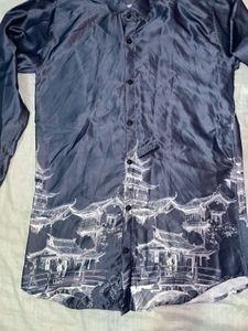 Stylish Men's Button-Up Shirt