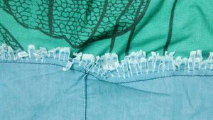 Light Blue Wide Leg Pants