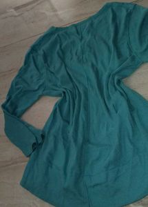 Teal Long Sleeve Top