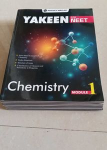 Yakeen Chemistry NEET Books Vol 1-8