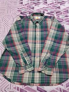 Vintage Plaid Button Down Shirt