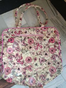 Floral Print Hobo Bag