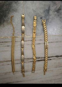 Gold Tone Bracelets