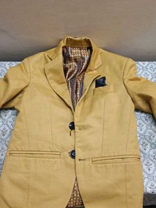 Mustard Blazer - Stylish & Versatile