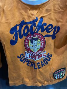 Chota Bheem Cartoon Character Full Sleeves T-shirt