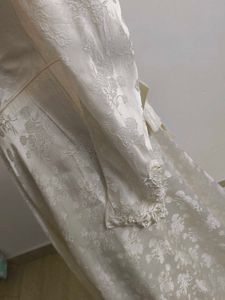Vintage Bridgerton style bridal Gown