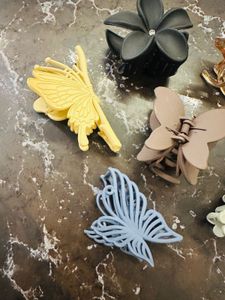 Set of 5 Cute Hair Claw Clips