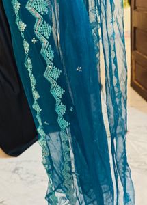 Elegant Teal Kurta Set with Dupatta