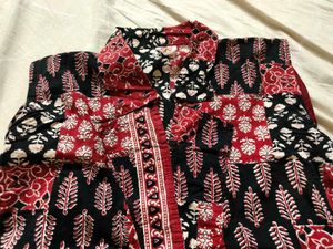 Boho Patchwork Sleeveless Kurta