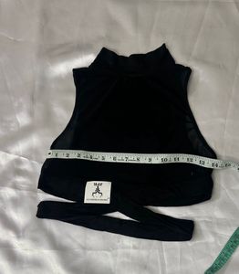 SHEIN Black Crop Top