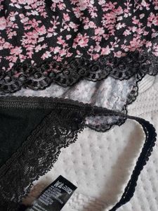 Floral Cami &amp; Thong Set