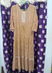 pure cotton Ethnic Printed maxi kurta
