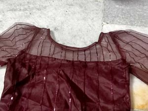 Maroon Suit Set