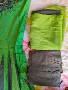 Green Kurta Set with Dupatta