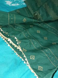 Green Striped Kurta