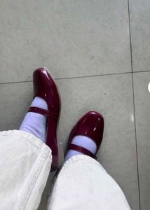 OFFER TILL 5SEP AUG.🎉⭐ RED FLAT MARYJANE 🩷