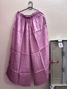 Elegant Lavender Kurta Set with Palazzo