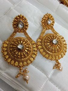 Statement Gold Earrings