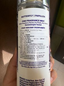 Bath &amp; Body Works Butterfly Fragrance Mist