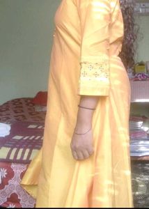 Yellow Anarkali Kurta