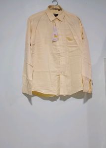 Yellow  Formal Shirt
