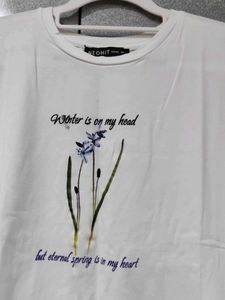 White Graphic T-Shirt