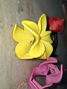Floral Hair Accessories Set