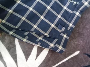Checked Formal Pants