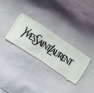 Saint Laurent YSL Long Sleeve Button-Up Shirt