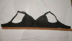 Black Padded Bra