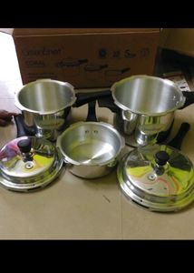 Pack Of 3 Combo Pressure Cooker Sell 💥