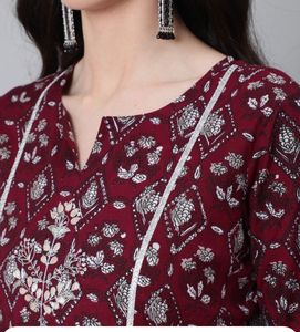 Anubhutee Kurta With Dupatta
