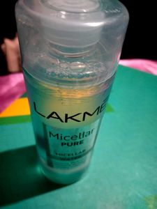 👩🏻‍🎤Lakme Micellar Water (Easy Erase makeup)