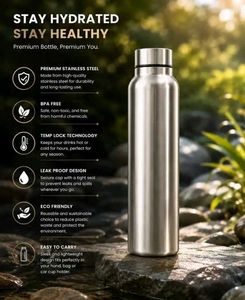 Premium Stainless Steel Water Bottle (RH)