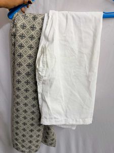 Boys sharwani with White Pants Set